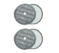 Confezione da 2 panni in microfibra per aspirapolvere Bosch Unlimited 7 ProHygienic, lavabili e morbidi per la pulizia di pavimenti duri con animali domestici e bambini (confezione da 4)