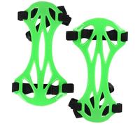 Confezione da 2 Parabraccio per Tiro Con L'arco, Regolabili, con 2 Cinghie e Fibbie, Protezione per Avambraccio per Bambini E Ragazzi, Archi Ricurvi, Archi Lunghi, Arcieri da Caccia(Green)
