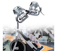 Confezione Da 2 Pedali per Cyclette con Cinghia di Riparazione, Pedali