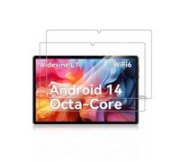 Confezione da 2 pellicole proteggi schermo per tablet Blackview Tab11, in vetro temperato, HD, trasparente, anti-rottura, antigraffio, antiriflesso, senza bolle