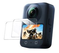 Confezione da 2 pellicole protettive per DJI OSMO 360, in vetro temperato, durezza 9H, pellicola protettiva anti-bolle HD, protezione anti-crepa per fotocamera panoramica Osmo360