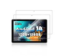 Confezione da 2 pellicole protettive per tablet Hasskya 2024 da 10 pollici Android 14 tablet da 10,4 pollici, pellicola in vetro temperato trasparente, HD, infrangibile, antigraffio, antiriflesso