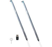 Confezione da 2 penne stilo blu chiaro per LG Stylo 6 Q730 6.8" Q730AM Q730TM Q730MM Q730NM con perno di espulsione della scheda + adattatore di tipo C