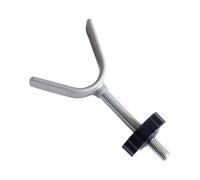 Confezione da 2 pezzi asta a Y per cancello di neonati e animali domestici, adattatori regolabili per ringhiere per scale e bulloni di montaggio per scale