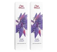 Confezione da 2 pezzi Color Fresh Create tinta diretta Pure Violet 60 ml
