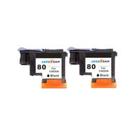 Confezione da 2 pezzi compatibili con testine di stampa LeadKsam 80 C4820A sostitutive per stampanti Designjet 1000 1055
