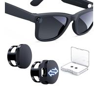 Confezione da 2 pezzi di blocco della luce LED per occhiali Meta Smart - copertura regolabile per bloccare la luce del flash compatibile con Wayfarer/Skyler/Headliner/Oakley Meta HSTN, accessori per