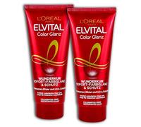 Confezione da 2 pezzi Elvital Wunderkur Color Gloss 2 x 200 ml