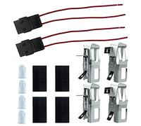 Confezione da 2 pezzi ERR117 Elemento per Stufa Elemento Presa Terminale Compatibile con Whirlpool Kenmore Gamma Stufa Elettrica Bruciatore Receptacle Kit 330031 814399,5303935058,RR109,AP3075808,6130