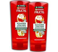 Confezione da 2 pezzi Fructis balsamo estintore capelli danneggiati 2 x 200 ml