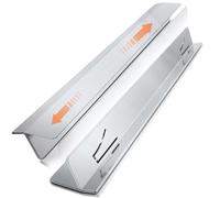 Confezione da 2 pezzi per forno da cucina - Counter - Gap Guard - Riempitivo in acciaio inox - Coperchio a forma di T - Kit di battitura, fornello Gap Guard - Riempitivo a fessura resistente al calore