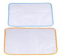 Confezione da 2 pezzi protettivi da stiro a scomparsa a rete salvaspazio in tessuto a rete ad alta temperatura(L 40 * 60CM)