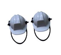 Confezione da 2 piccoli caschi per animali domestici, cappello regolabile per piccoli animali, burattini, accessori per costumi, caschi per lucertole