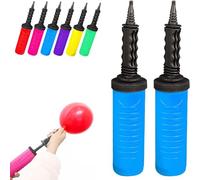 Confezione da 2 pompe per palloncini, gonfiatore manuale, pompa manuale, adatta per palloncini, kit di arco per palloncini, ghirlande per palloncinil, palloncini con coriandoli e pellicola