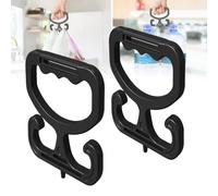 Confezione da 2 porta sacchetti della spesa resistenti, porta sacchetti della spesa ergonomico for la spesa, porta sacchetti della spesa con maniglia, ognuno può sostenere fino a 80 libbre, impugnatur