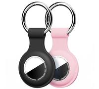 Confezione da 2: portachiavi Linsaner in silicone compatibile con AirTag Case Air Tag Custodia in silicone AirTag Portachiavi Air Tag Portachiavi Compatibile con Apple AirTag GPS Accessori Cercatore