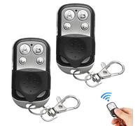 Confezione da 2 portachiavi universali da 433 MHz, telecomando per cancello elettrico, per garage, cancelli elettrici, telecomando universale per apertura della porta del garage (set C)