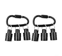 Confezione da 2 portainserti portatili con codolo SDS, asta di prolunga per punte da trapano elettrico, organizer in alluminio leggero per fai da te e strumenti professionali