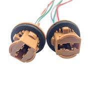 Confezione da 2 prese 7443 T20 adattatore femmina cablaggio connettore per segnale di direzione inversione lampadine freno presa