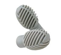 Confezione da 2 protezioni in silicone per bacchette per batteria, protezione superiore e protezione per punte in silicone