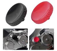 Confezione da 2 Pulsanti di Scatto Compatibili con Fuji, Pulsante di Rilascio dell'otturatore Della Fotocamera Completamente in Metallo Superficie Concava Liscia per Fuji X Series Leica Nikon Canon