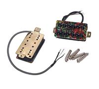 Confezione Da 2 Puncio Per Ponte Con Scollo A Chitarra Elettrica 50mm + Piastra Di Base In Metallo Da 52 Mm pickup