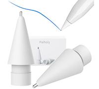 Confezione da 2 punte per matite Apple Pencil senza usura e con controllo preciso a punta fine, compatibile con matite Apple Pencil di 1a generazione e 2a generazione/iPad Pro, colore bianco