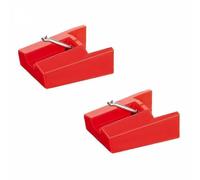 Confezione da 2 puntine per giradischi, stilo di ricambio compatibile con ION ICT04RS - IONTTUSB10, ITTCD10, LPDock, LP2CD, LP2Flash