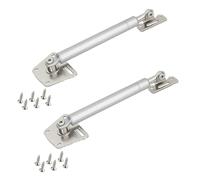 Confezione da 2 puntoni a gas a discesa 100N | Cerniere aperte morbide con testa in metallo di alta qualità | Soggiorno pistone ad apertura lenta per mobili da cucina, segretarie e portelli del