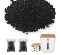 Confezione da 2 ricariche per filtri assorbenti per iDOO 3L Smart Waste Kitchen Countertop Composter - Carbone attivo ricariche compatibili con iDOO 3L Composter da cucina elettrico