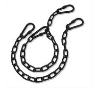 Confezione da 2 robusti accessori per sedia sospesa per altalena amaca (nero)