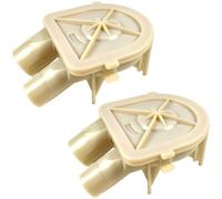 2-Pack HQRP Rondella Drenare Pompa per Whirlpool La Serie, LA3300-LA9800 Modelli