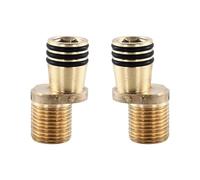 Confezione da 2 rubinetti per doccia parentesi flessibili a gomito con guarnizione impermeabile hardware per bagno doppio braccio doccia supporto in lega di bronzo