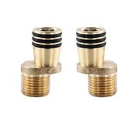 Confezione da 2 rubinetti per doccia parentesi flessibili a gomito con guarnizione impermeabile hardware per bagno doppio braccio doccia supporto in lega di bronzo