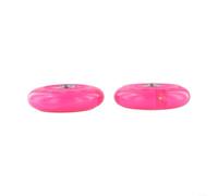 Confezione da 2 ruote da 80 mm con LED lampeggianti per una fantastica esperienza di pattinaggio e prestazioni eccellenti (rosa)