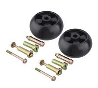 Confezione da 2 ruote per Oregon 72-165 per John Deere M116299, AM133602, M111489, M125172