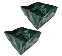 Confezione da 2 sacchetti con 4 e 6 griglie Design salvaspazio per coltivare verdure e patate senza compromettere l'area (A)
