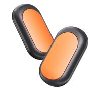 Confezione da 2 scaldamani ricaricabili con 3 livelli di calore, scaldamani elettrici USB portatili, riutilizzabili, set di riscaldatori tascabili 2 in 1, per calore esterno e interno, riscaldamento