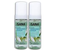 Confezione da 2 schiuma detergente ISANA 2 x 150 ml