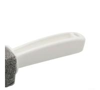 Confezione da 2 scopini per WC con pietra pomice per la pulizia del bagno, detergente galleggiante per fessure per WC e piscine, grigio, 23,5 x 3,6 cm