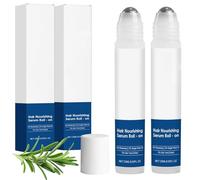 Confezione da 2 siero di rosmarino per la cura del cuoio capelluto, per volume e forza, con estratto di rosmarino al 3% e 2% di olio di zenzero per capelli sottili e fragili (2 x 25 ml)