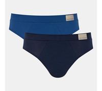 sloggi Uomo Go Natural Brief C2P, Blue - Dark Combination, S
