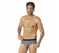 Confezione da 2 slip Marrone M Tinta unita