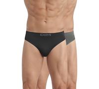 Confezione da 2 slip senza cuciture SEAMLESS Nero M Tinta unita