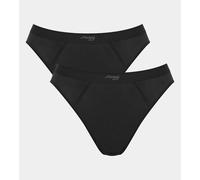 Confezione da 2 slip sgambati Ever Ease Nero L Tinta unita