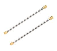 Confezione da 2 spray per lancia per idropulitrice con struttura in acciaio inossidabile e attacco rapido M22 per macchine con capacità nominale 4000 PSI (M22-54 cm)