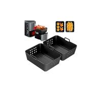 Confezione da 2 stampi in silicone per friggitrice ad aria Ninja Double Stack XL SL400EU, accessori per friggitrice Foodi Max â sh