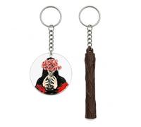 Confezione da 2 statuette One Wish Willow + Nikki con vaso, ramo di ossessione, Willow di un desiderio, ispirate all'Obsession, per collezionisti appassionati di peli horror, salice del desiderio