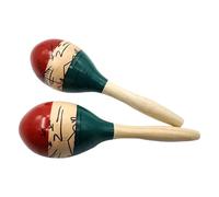 Confezione da 2 strumenti a percussione facili da usare per produrre suoni ritmici chiari, perfetti per lezioni di approccio Orff e giochi divertenti per bambini strumenti a percussione