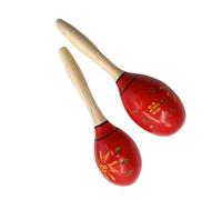 Confezione da 2 strumenti a percussione facili da usare producono suoni ritmici chiari perfetti per lezioni approccio Orff e giochi divertenti strumenti a percussione per bambini